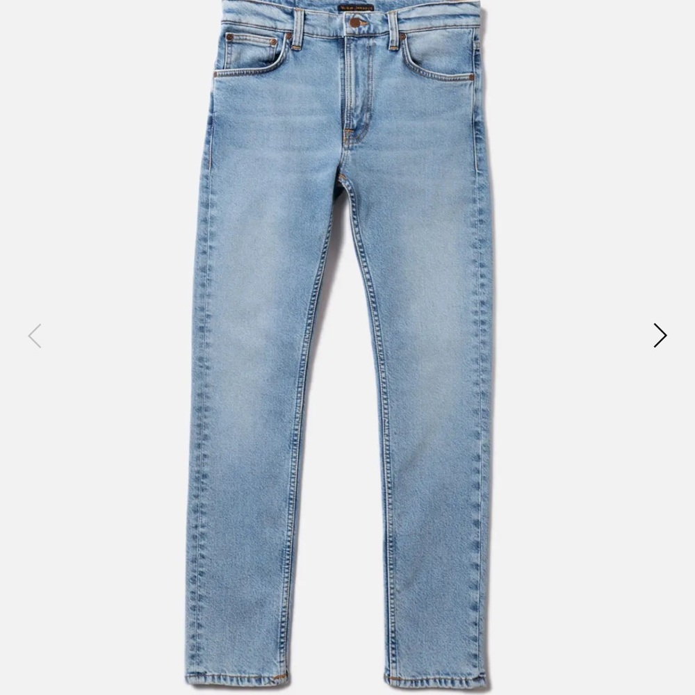 Nudie Jeans Co Lean Dean Warm Days Blue size 30x32